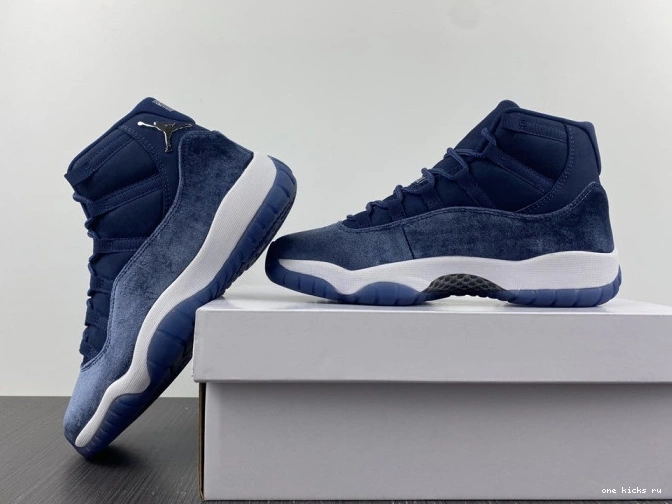 Chep Onekick VELVET AR0715-441 WMNS 11 AIR NAVY JORDAN MIDNIGHT 0819